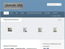 Tablet Screenshot of diemonddies.com